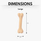 Country Living Nylon Chew Bone Toy for Dogs (Chicken-Flavored), Ideal for Heavy Chewers