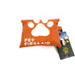 19-Piece Pet Travel First Aid Kit with Carabiner - Compact Emergency Care for Adventurous Pets
