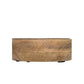 Country Living Stainless Steel Dog Bowl with Cylindrical Mango Wood Holder