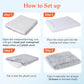 Dog gray Bed for Large furry friend