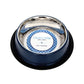 Country Living Set of 2 Ribbed Non-Slip Pet Bowls – Poseidon Blue