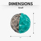Country Living Geometric Textured Ball Dog Chew Toy, Interactive Rubber Toy for Mental Stimulation – Small