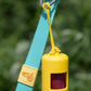 Sun-kissed Yellow Waste Bag Dispenser