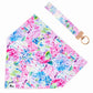 Hydrangea Haven Dog Bandana & Matching Keychain