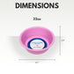 Country Living Set of 2 Coated Stainless Steel Heavy Dog Bowls - Ideal for Medium to Large Breeds