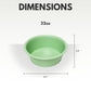 Country Living Set of 2 Coated Stainless Steel Heavy Dog Bowls - Ideal for Medium to Large Breeds