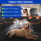 The Miracle Brands – Heavy-Duty Dog Car Seat Cover, 400 lbs Support, Waterproof Hard Bottom