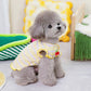 Spring/Summer Dog Clothing Little Cherry Flying Sleeves Tank Top