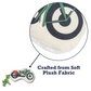 Country Living Retro Army Motorcycle with Squeaker & Crinkle Paper Plush Dog Toy