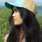 Island Vibes Baseball Cap with Raffia
