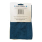 Country Living Large Marine Blue Microfiber Dog Bath Towel with Embroidered Paw Print