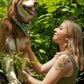 Magical Fern Forest Dog Bandana