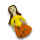 Prince and Princess Felt Dog Toys