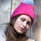 Red Mountain Syrah Winter Hat with Pom