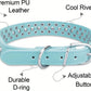 Dog Collar Leather Stylish and Durable Leash Medium Harness Dogs Backpack Collars Harnesses Wears Necklaces