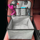 Dog Car Booster Seat – Front Seat Pet Carrier with Storage Pockets