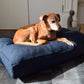 Premium Hemp Dog Bed - Organic Latex Foam Fill