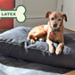 Premium Hemp Dog Bed - Organic Latex Foam Fill