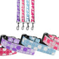 Pet Dog & Cat Nylon Collar or Leash, "Diagonal Dots"